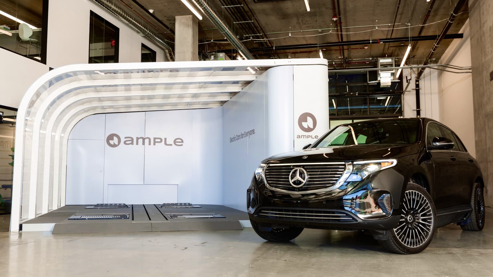 Introducing Ample: A New Way to Deliver Energy to Any Electric Vehicle.
